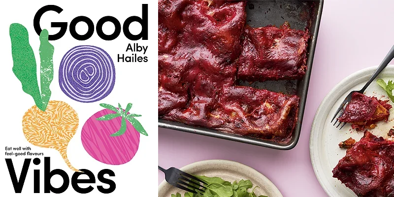 Beetroot lasagne by Good Vibes