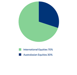 Global Equities Fund - Pie Chart