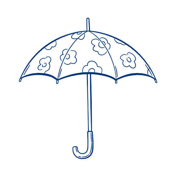 Umbrella icon life insurance